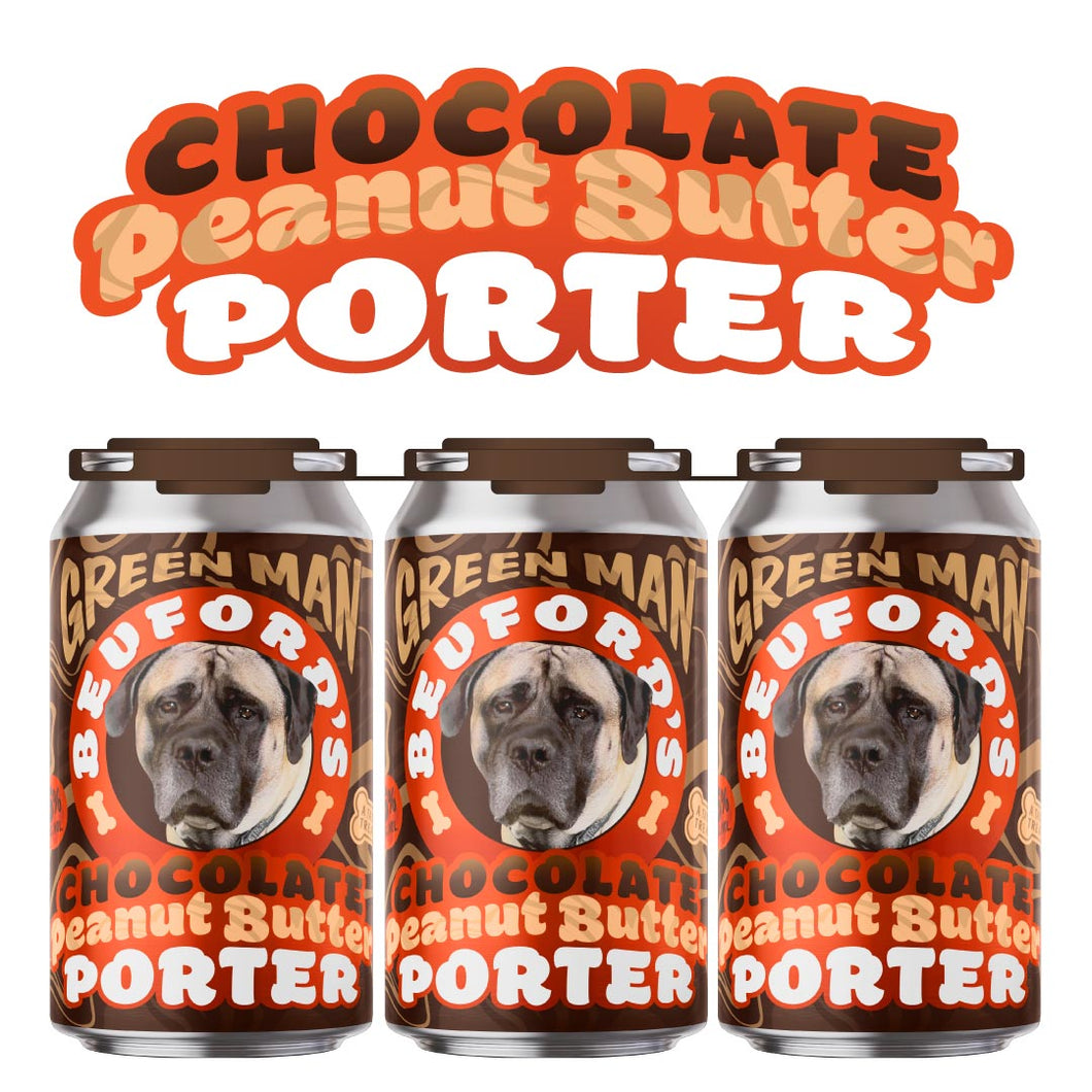 Green Man Buford's Chocolate Peanut Butter Porter 6pk