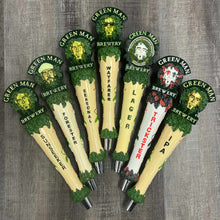 Load image into Gallery viewer, Green Man Tap Handles
