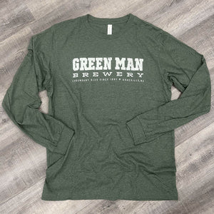 Green Man Green Long Sleeve Shirt Front