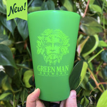 Load image into Gallery viewer, Green Man Brewery Classic Green 16oz Silipint
