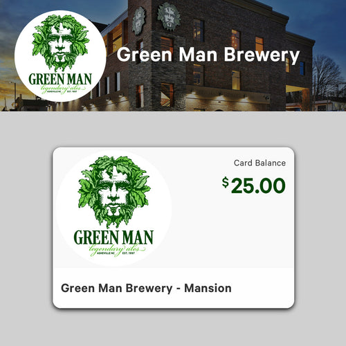 Green Man Brewery Digital Gift Card
