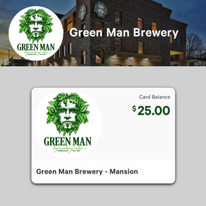 Green Man Brewery Digital Gift Card