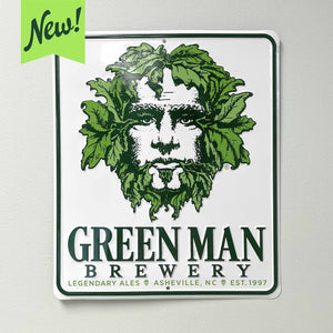 Green Man Brewery Standard Tacker Sign