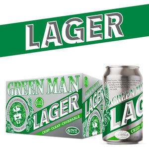 Green Man Lager 6pk