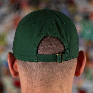 Green Man Canvas baseball Cap Green