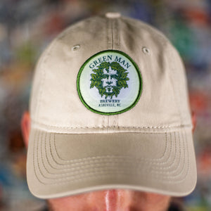 Green Man Canvas baseball Cap Khaki