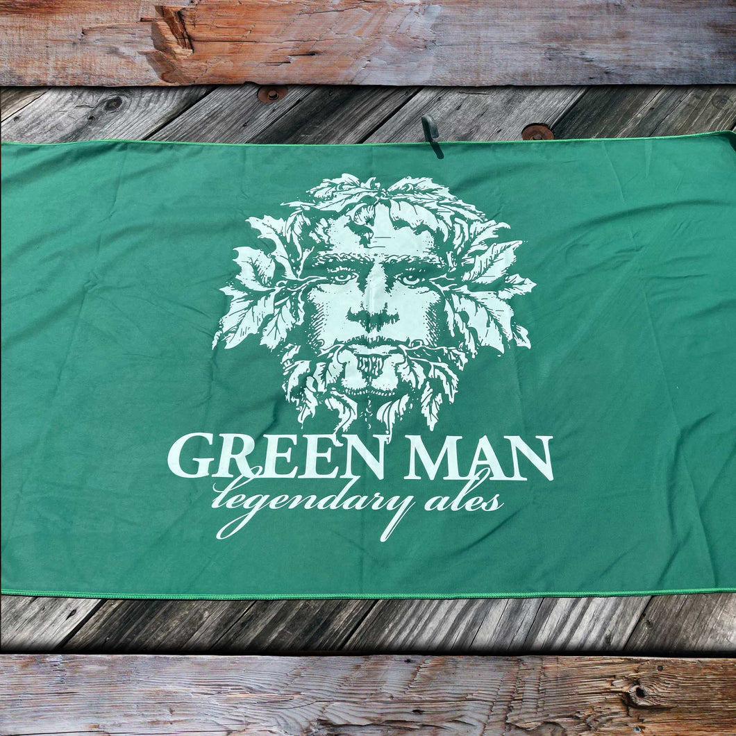 Green Man Quick Dry Towel