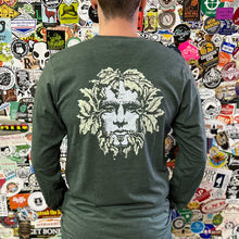 Load image into Gallery viewer, Green Man Brewery Green Long Sleeve Shirt Back
