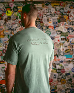 Green Man Dirty Jack's Logo T-Shirt Back